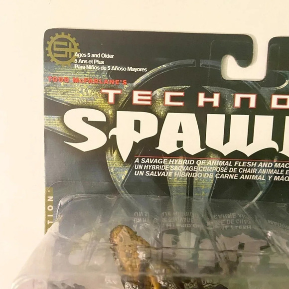 Vintage 1999 Techno Spawn Steel Trap  Series 15 McFarlane Action Figure - Picture 5 of 16